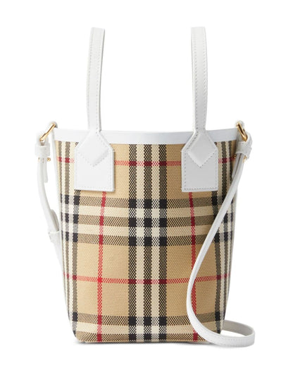 London Check Two Way Shoulder Bag - Image 3