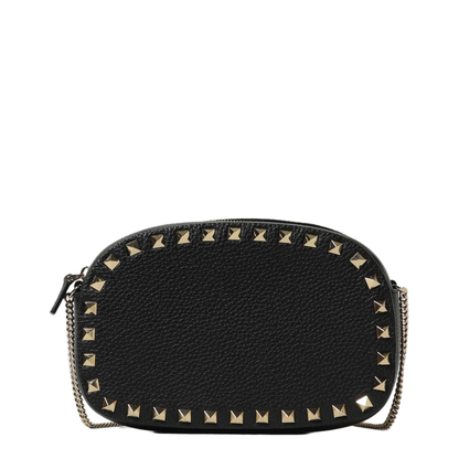 Rockstud Mini Leather Crossbody Bag - Image 4