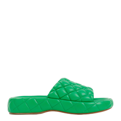Padded Leather Sandals - Image 3