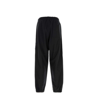 Midnight Blue Wool Blend Pants - Image 2