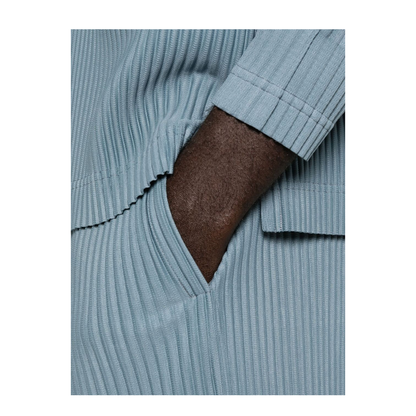 Pleated Design Cropped Pants - Image 2