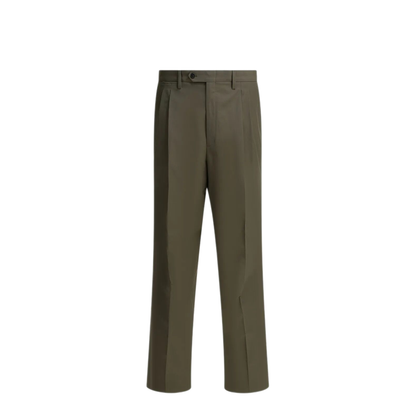 Wide-Leg Wool Pants - Image 1