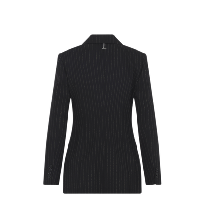 Pinstripe Lurex Jacket - Image 4