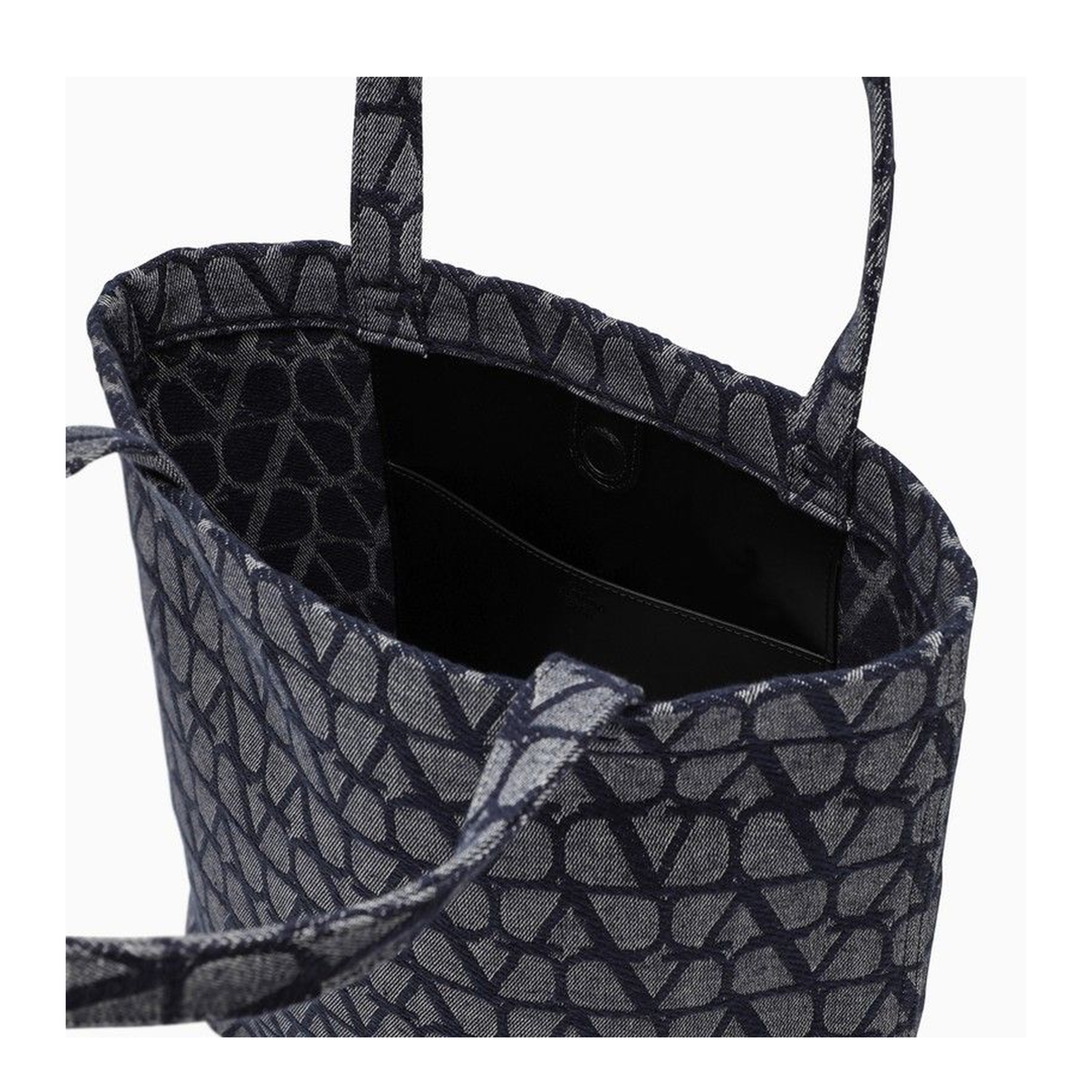 Blue Cotton Tote Bag - Image 5