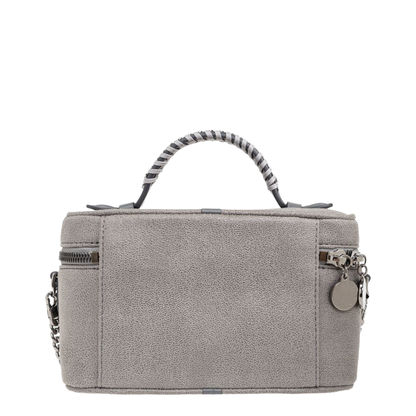 Falabella Medium Shaggy Deer Vanity Case - Ash Grey - Image 4