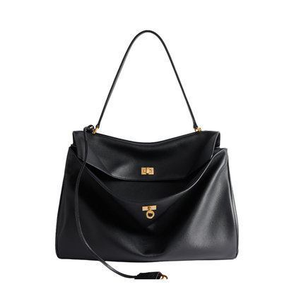 Rodeo Handbag Large in Black - Image 4