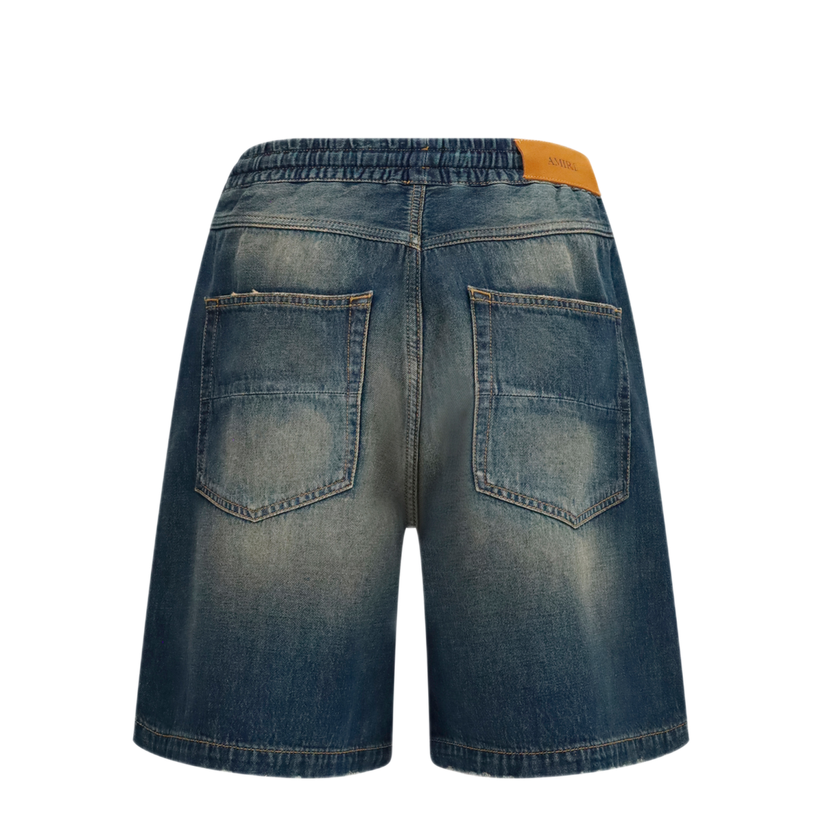 Drawstring Denim Shorts - Image 2