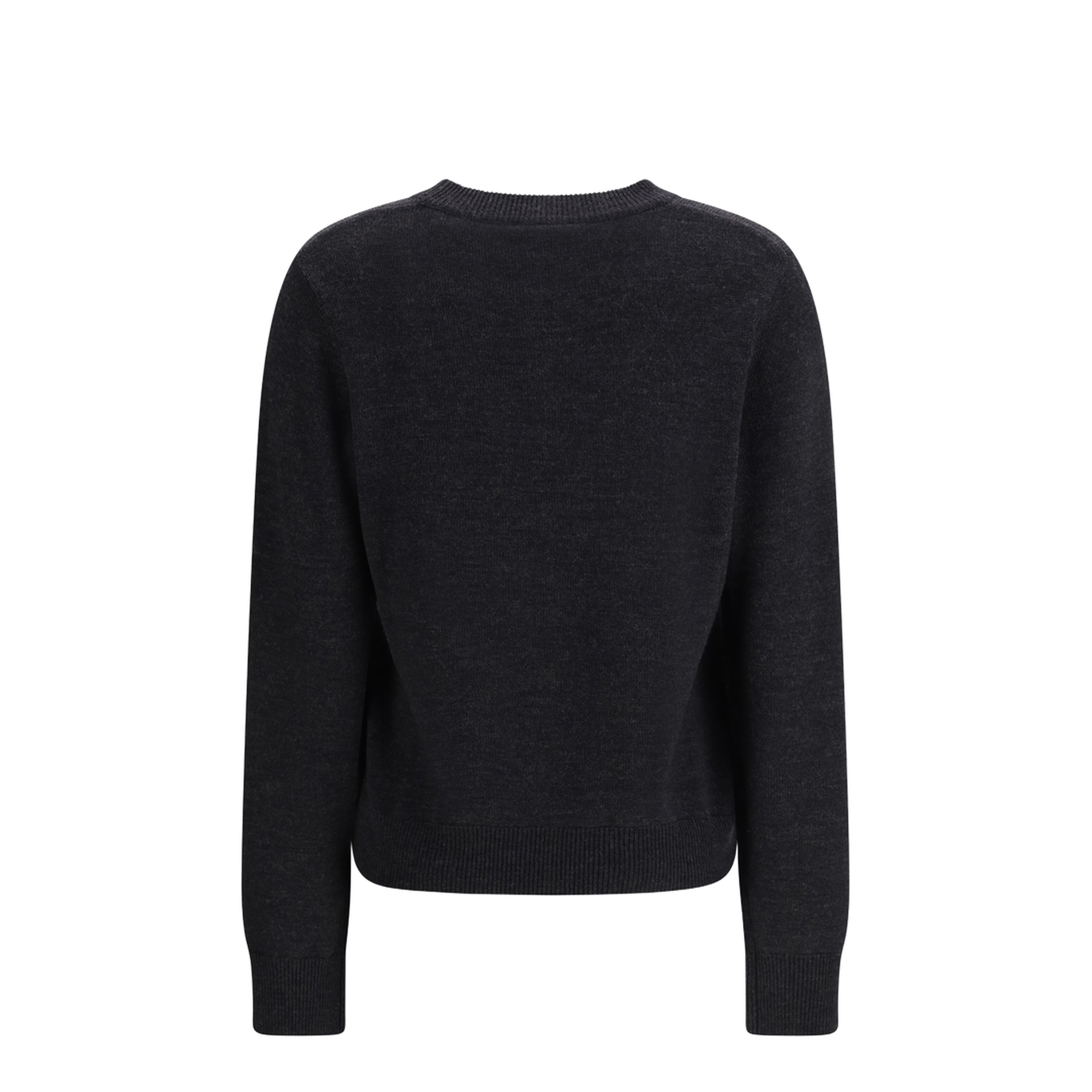 Crochet Appliqué Merino Sweater - Image 2