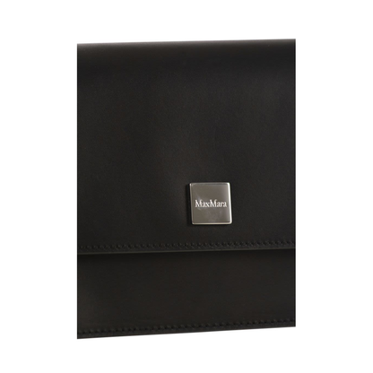 Biancaroughs Small Leather Crossbody Bag Black - Image 5