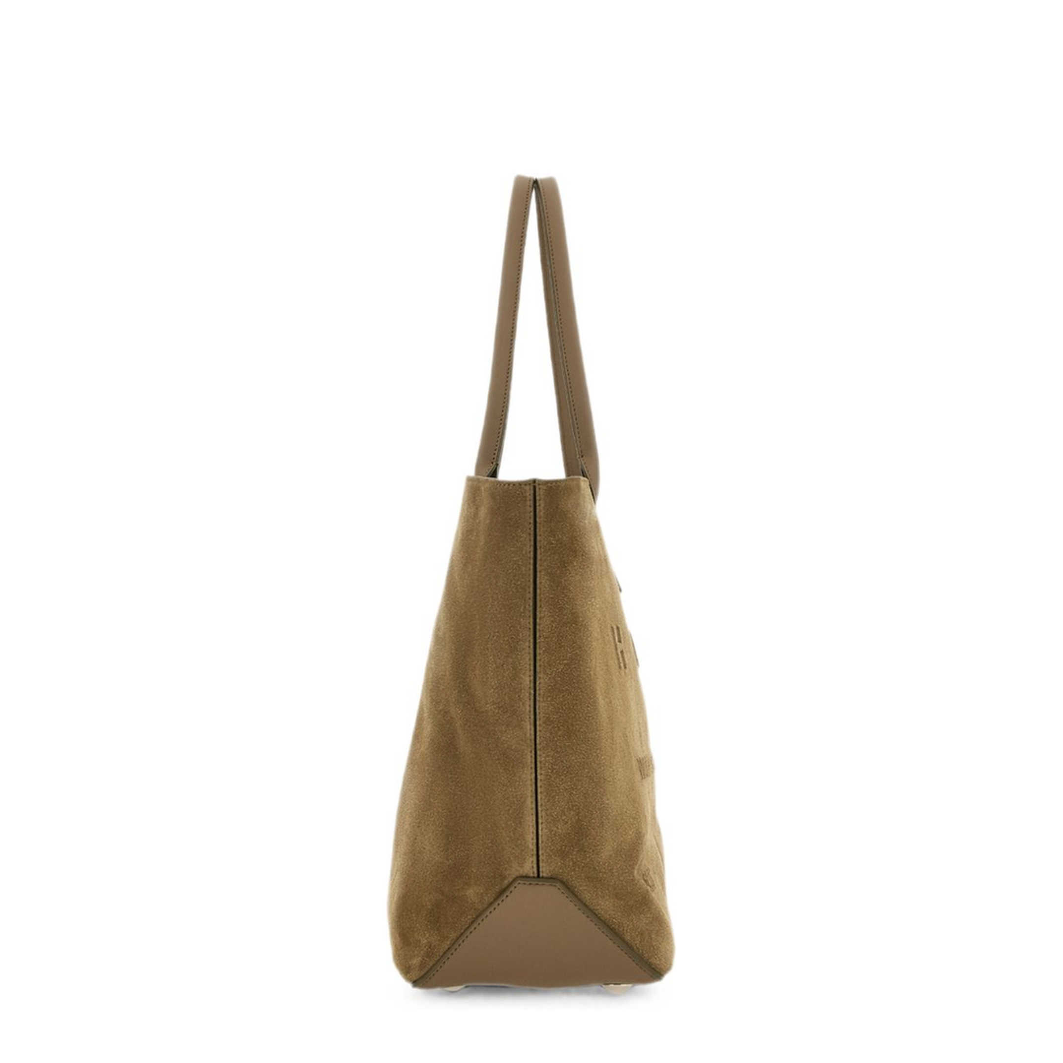 Medium Calf Leather Shopping Bag - Beige - Image 2