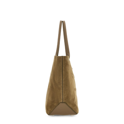 Medium Calf Leather Shopping Bag - Beige - Image 2