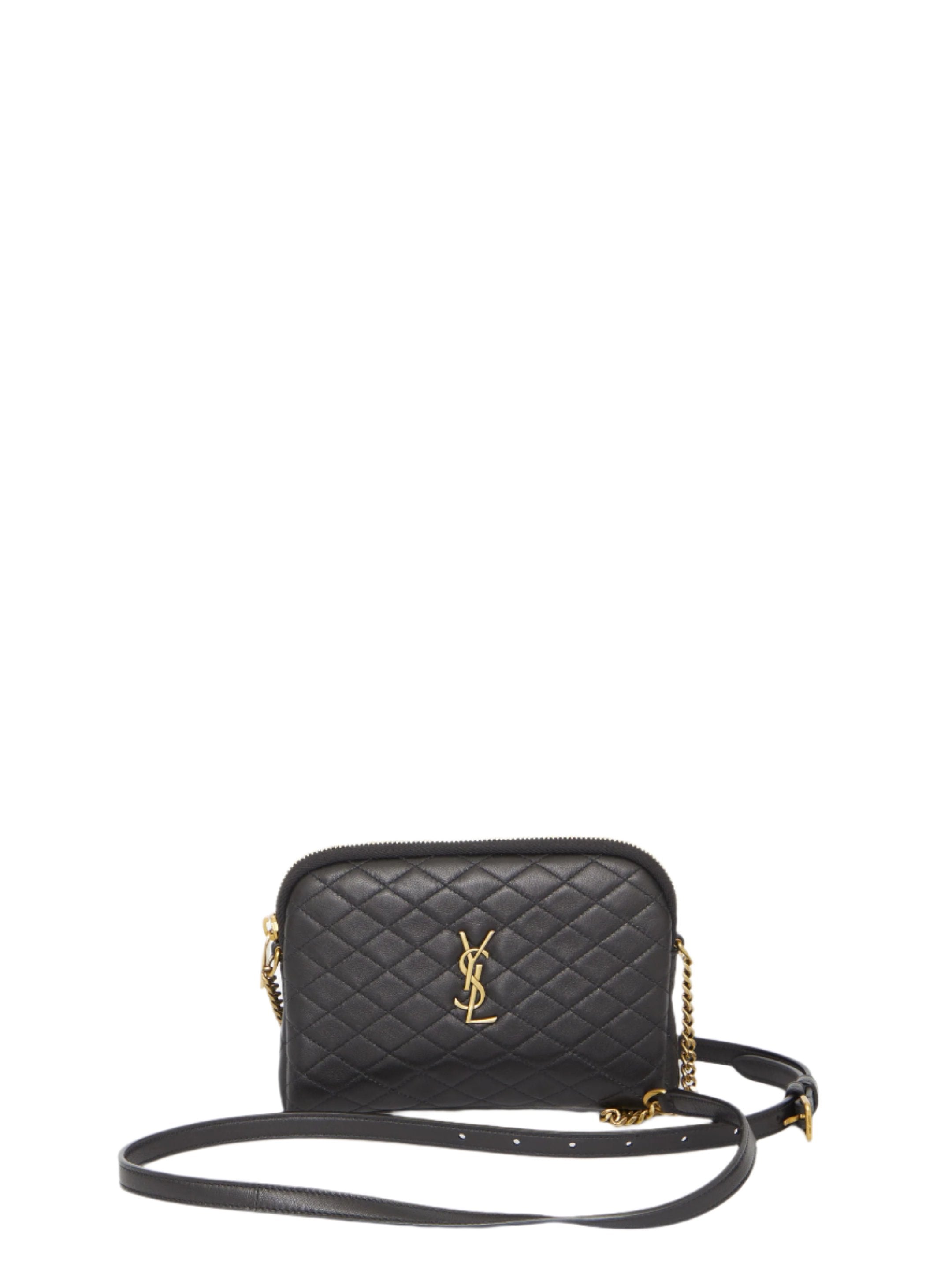 Gaby Quilted Crossbody Bag, mini GHW - Image 3