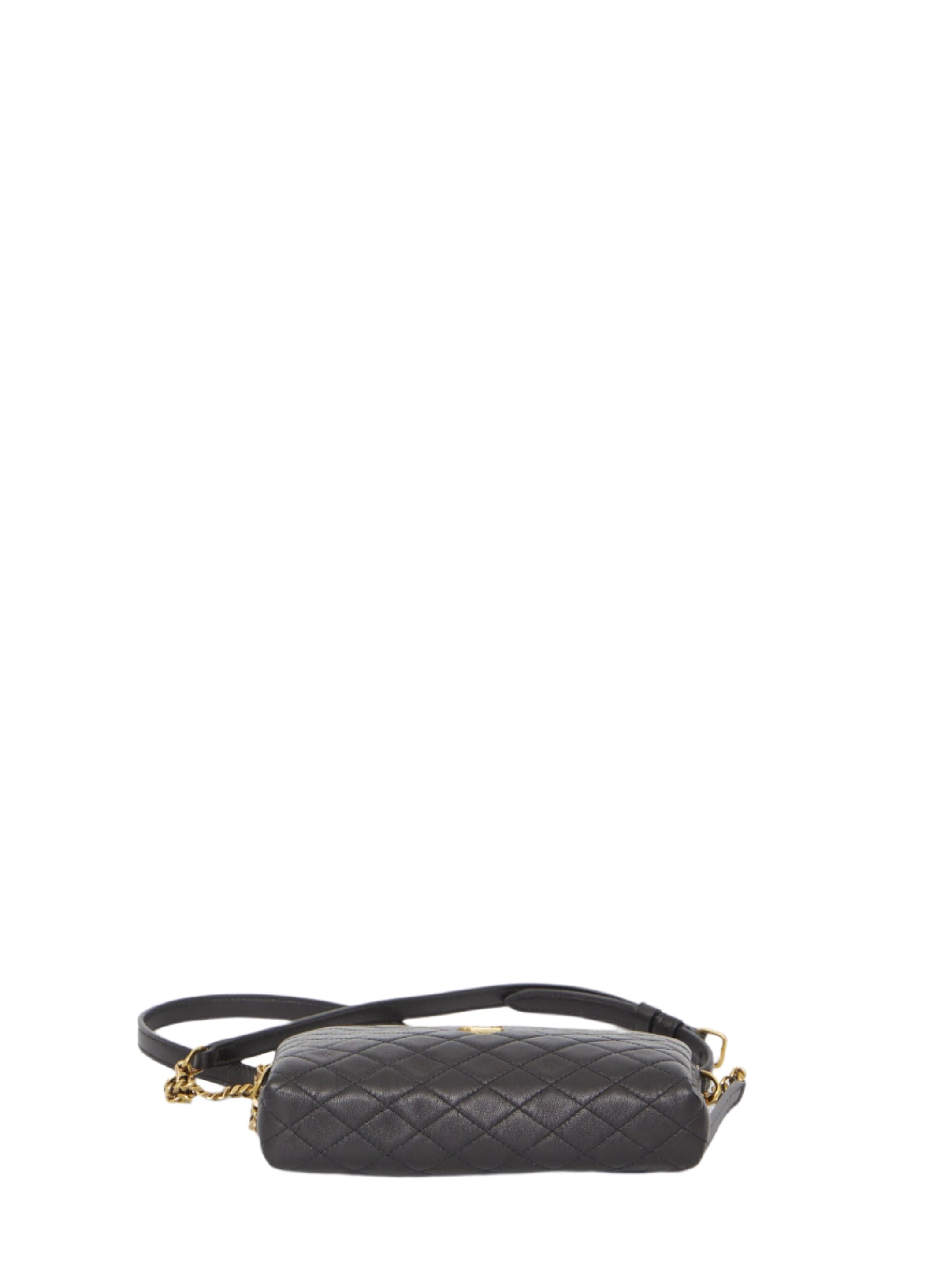 Gaby Quilted Crossbody Bag, mini GHW - Image 5