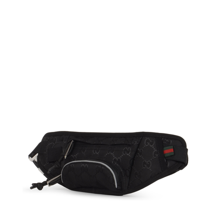 Large Belt Bag in Black - Image 2