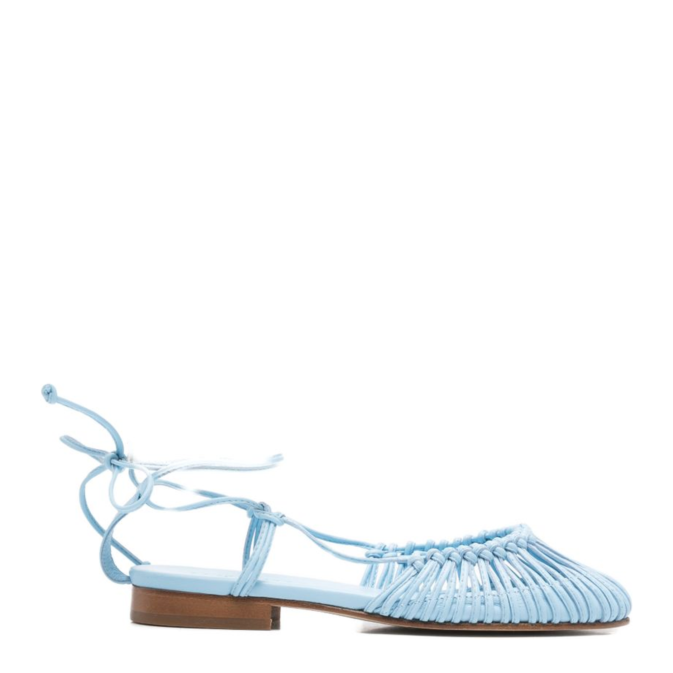Flat Shoes Clear Blue - Image 1