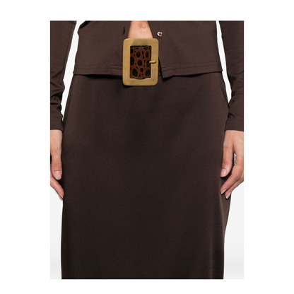 Satin Midi Skirt - Image 4