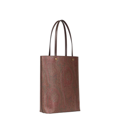 Paisley Print Open Top Tote Bag - Image 4