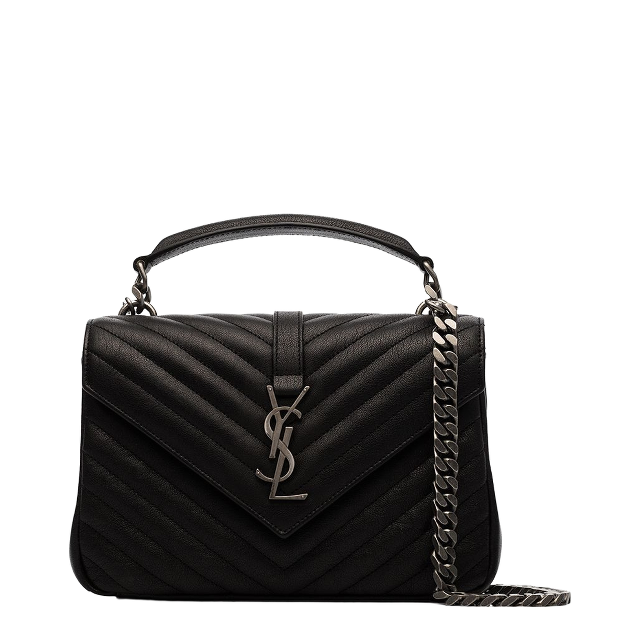 College Medium in Quilted Leather - Image 1