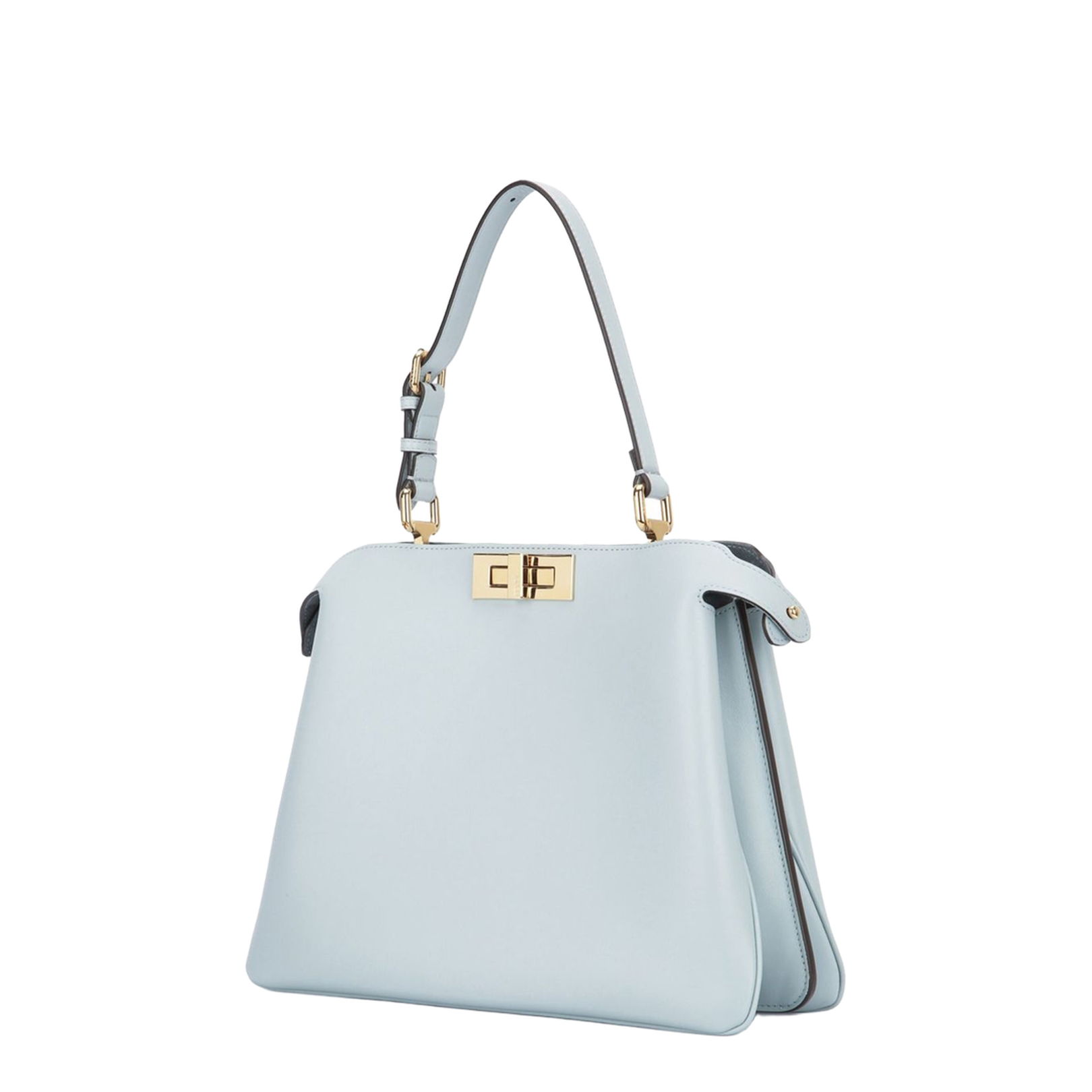 Peekaboo Soft Medium Cuoio Romano Leather Blue - Image 2