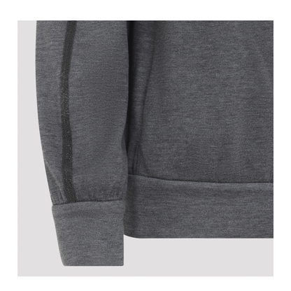Full Zip Monile Sweatshirt - Image 6