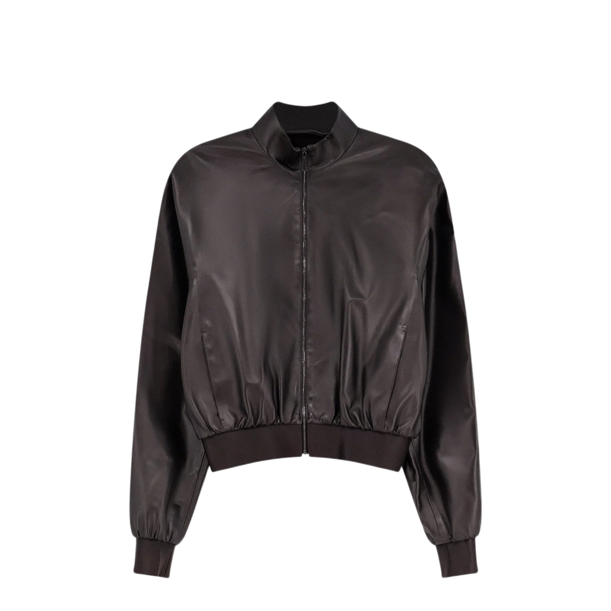 Soft Nappa Bomber Jacket - Image 1