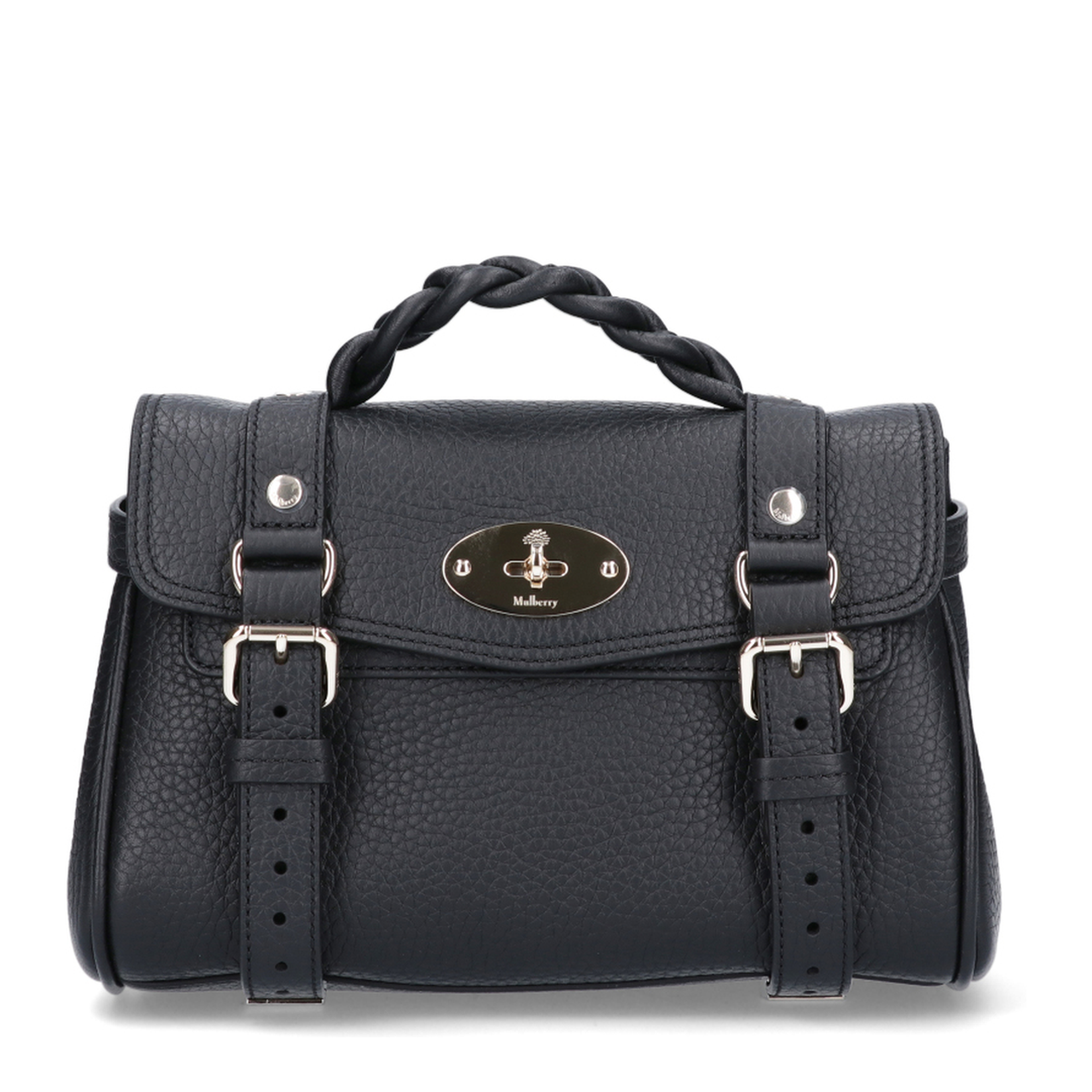 Alexa Mini Grainy Leather Bag - Image 3