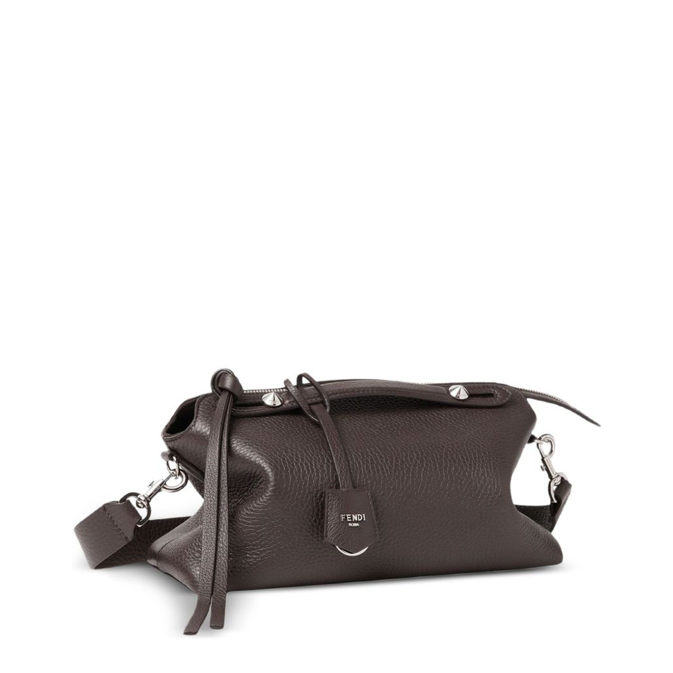 By The Way Soft Medium Calfskin Boston Bag - Brown - Image 5