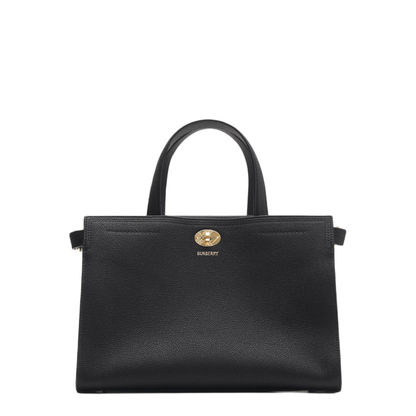 Black Leather Small Cotswolds Handbag - Image 1