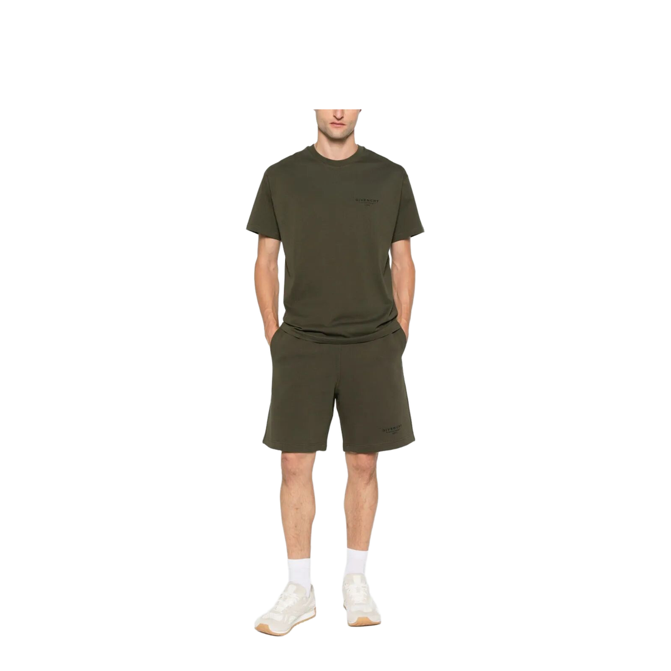 Cotton T-Shirt with Stamp Print - Image 2