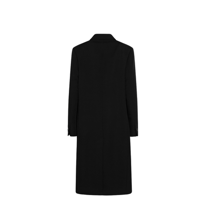Garderob Oversized Wool Coat in Black - Image 2