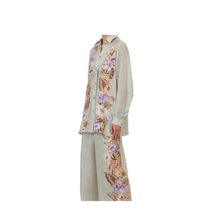 Coco Printed Silk Shirt - Image 4