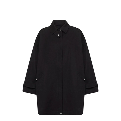 Organic Cotton Oversized Trench Coat - Image 1