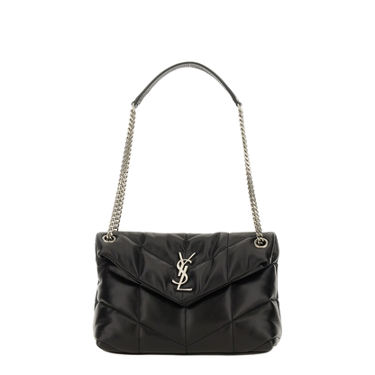 Puffer Small Nappa leather Shoulder Bags - Black - Image 1