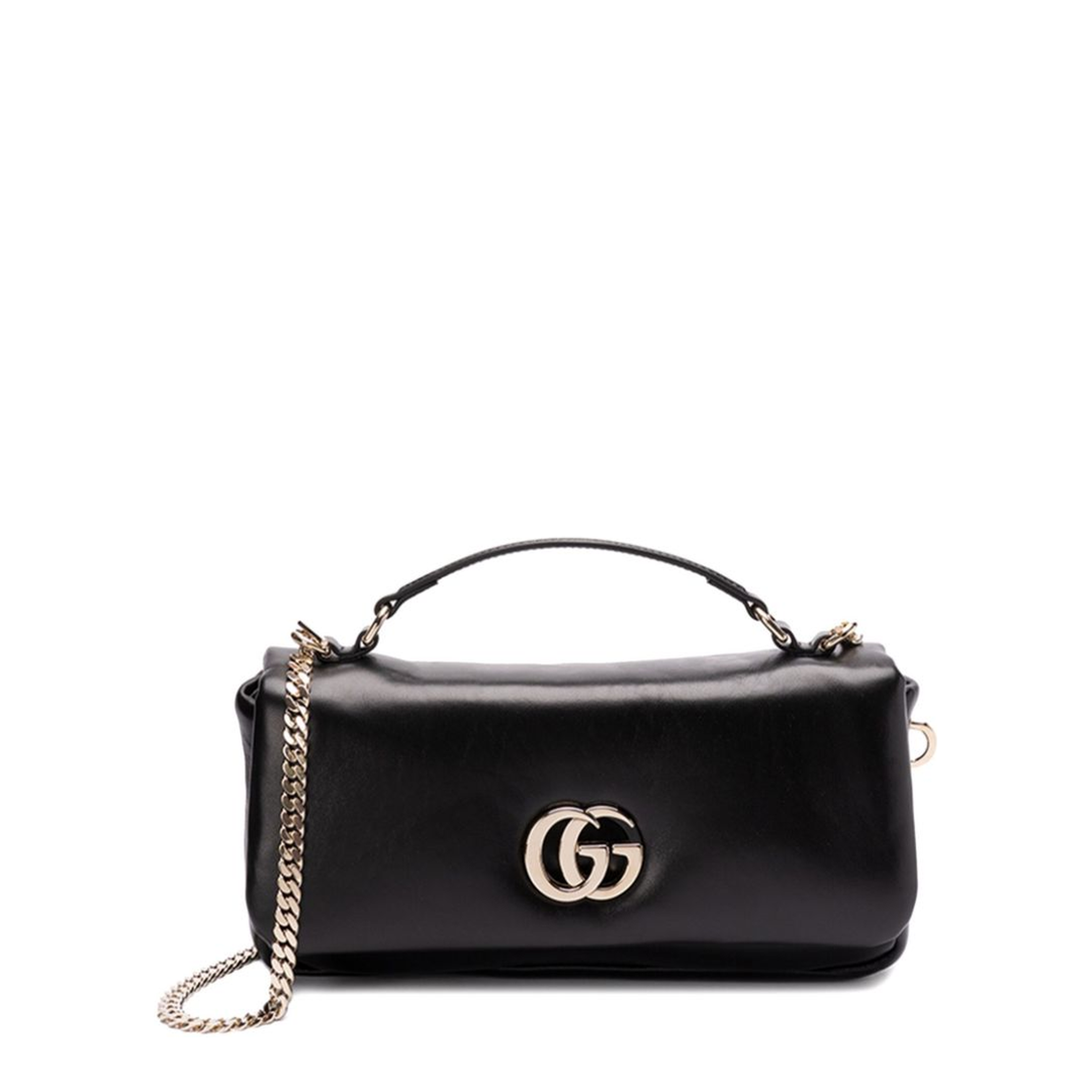 Go Small Leather Shoulder Bag - Black - Image 1