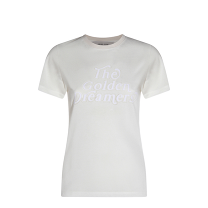 White T-Shirt with Print on the Front - Image 2
