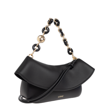 Ola Medium Shoulder Bag Black - Image 4