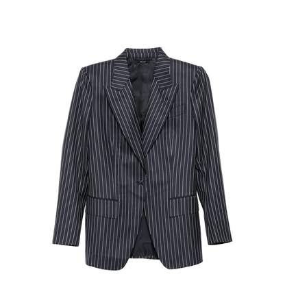 Single Breasted Wool Flannel Jacket - Image 1