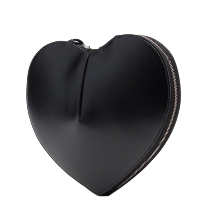 Le Cœur Bag in Calfskin - Noir - Image 4