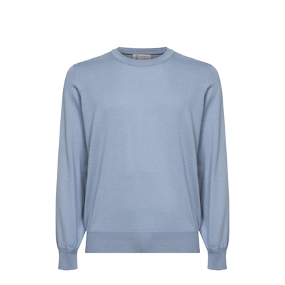 Men's Cotton Sweater Blue - Image 1