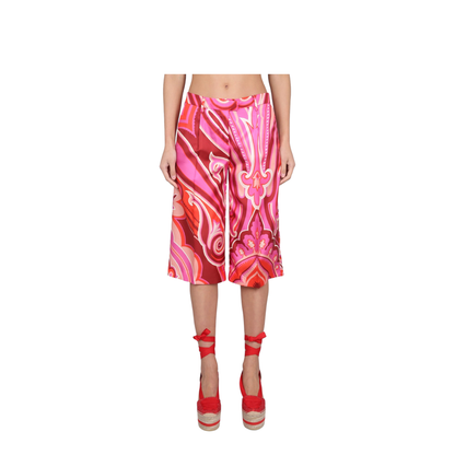 Patterned Bermuda Shorts - Image 1