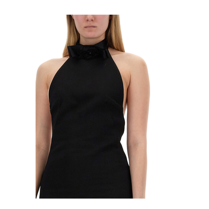 Short Dress with Neckline on Back - Image 4