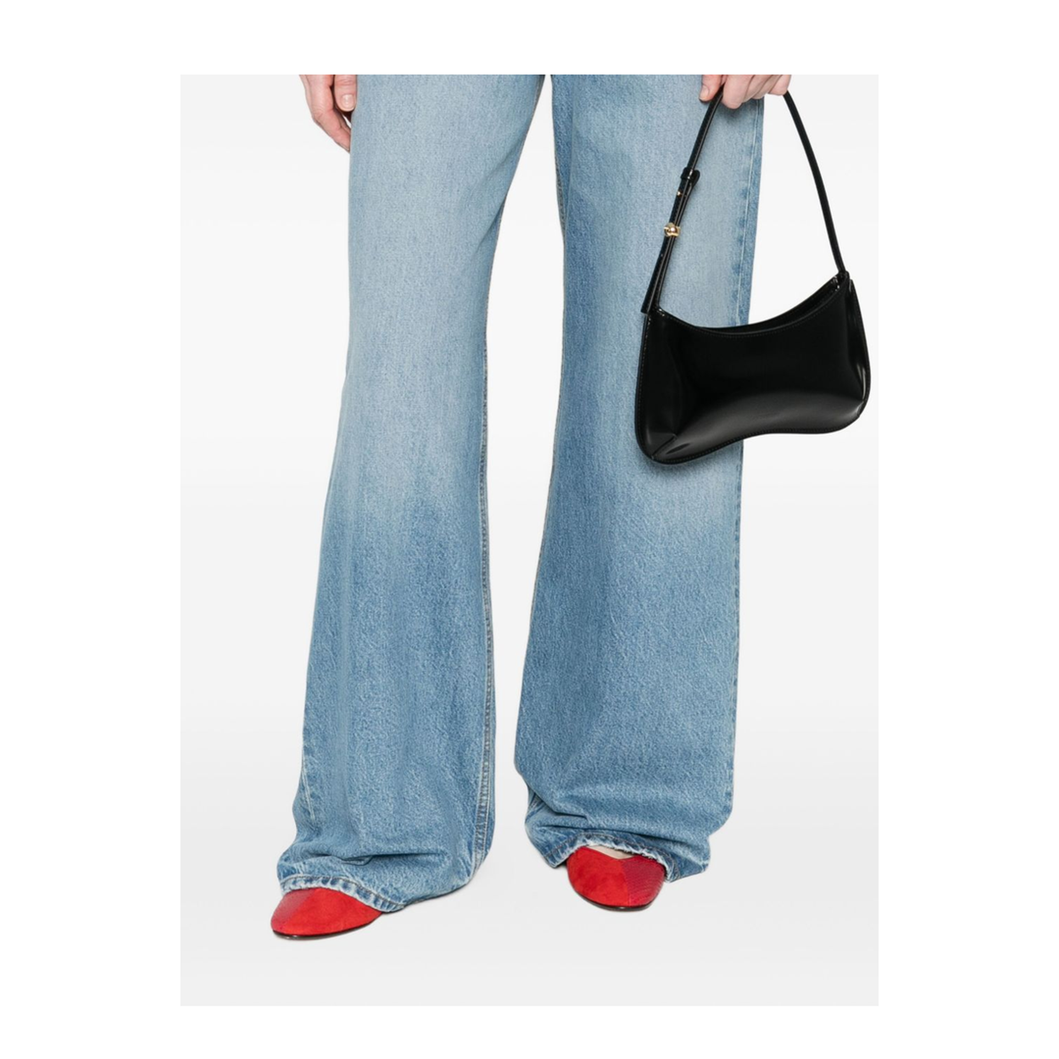 Curved Silhouette Shoulder Bag - Image 4