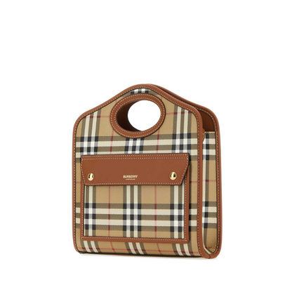 Pocket Tote Bag, Gold hardware - Image 2