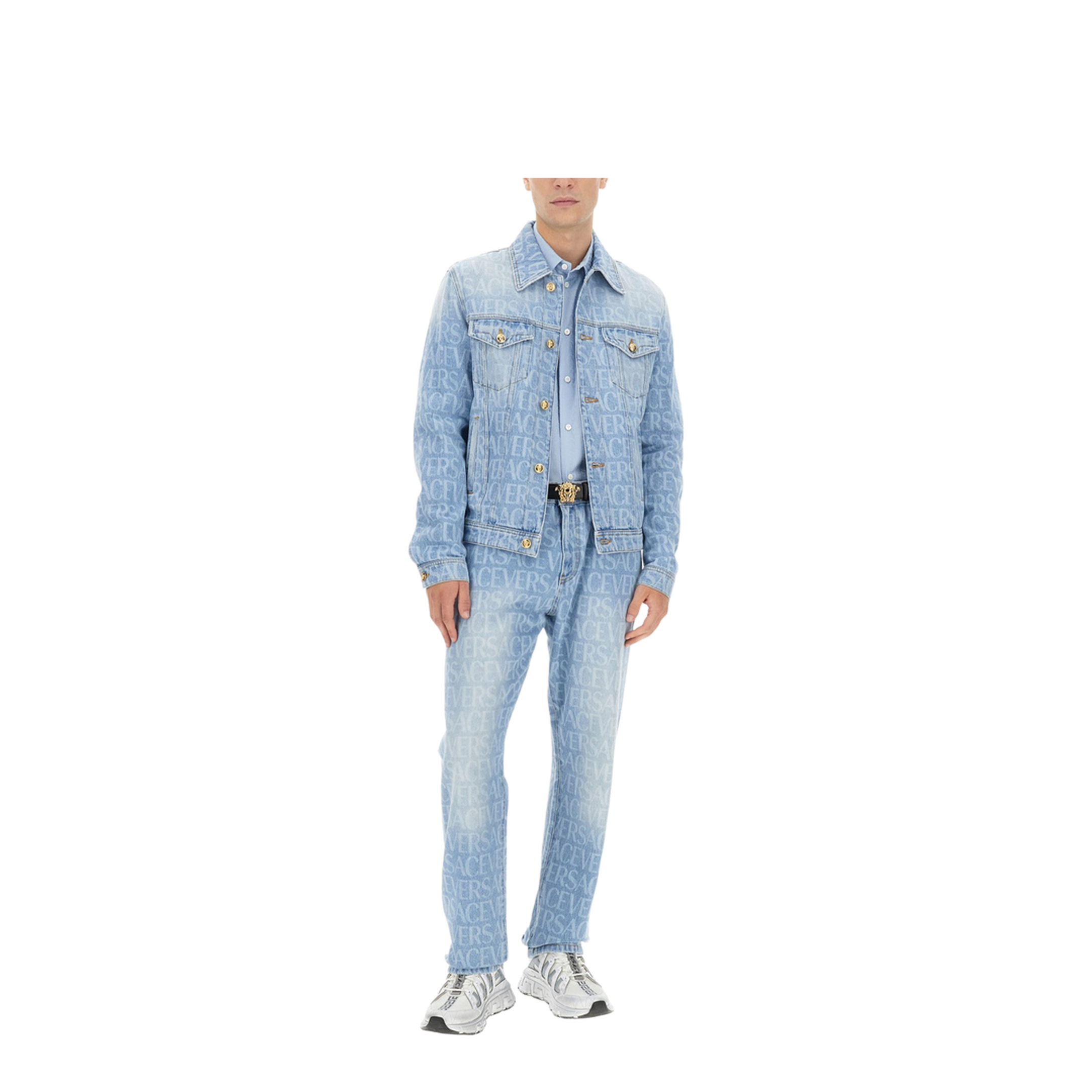 Light Blue Denim Blouson - Image 2