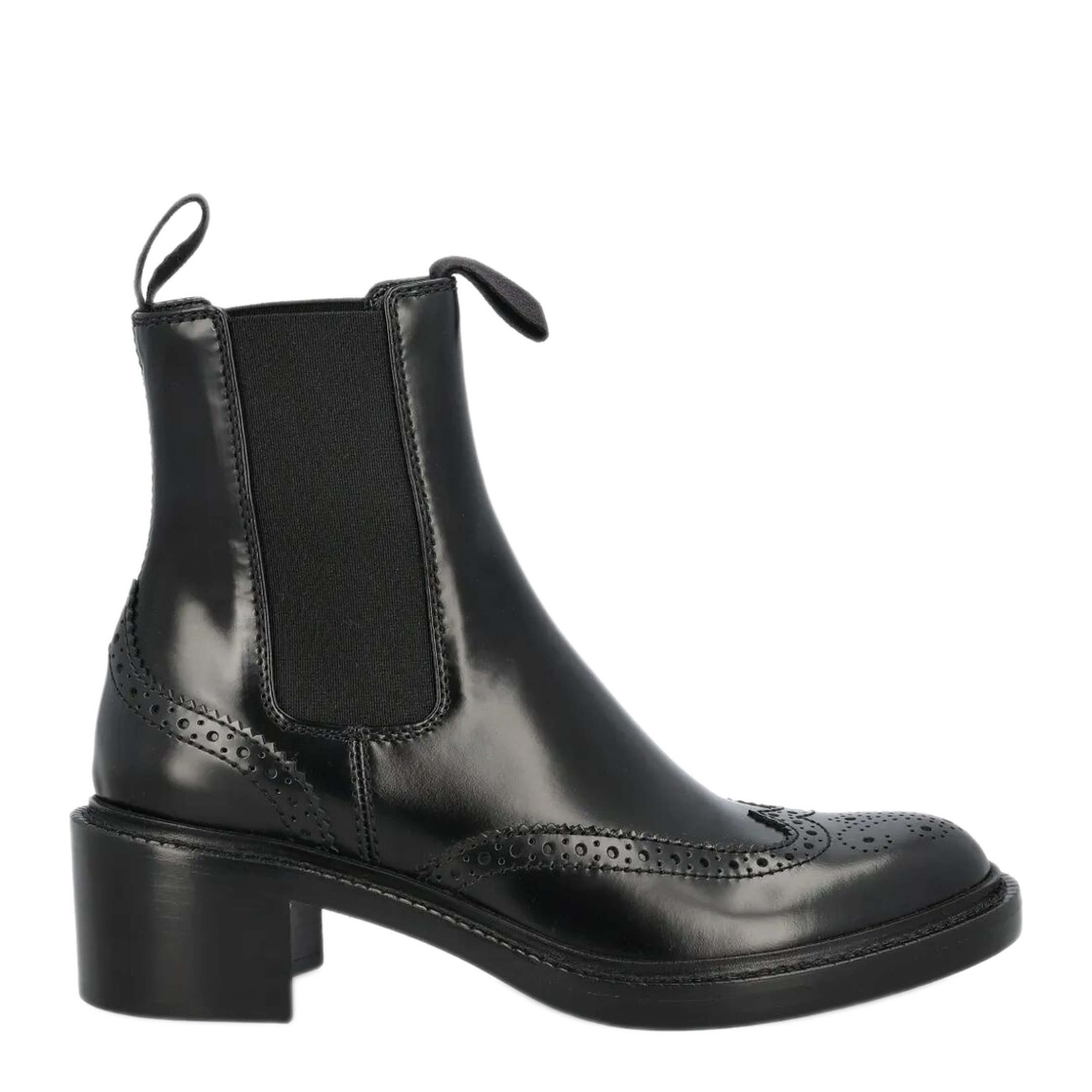 Smooth Leather Chelsea Boots - Image 1