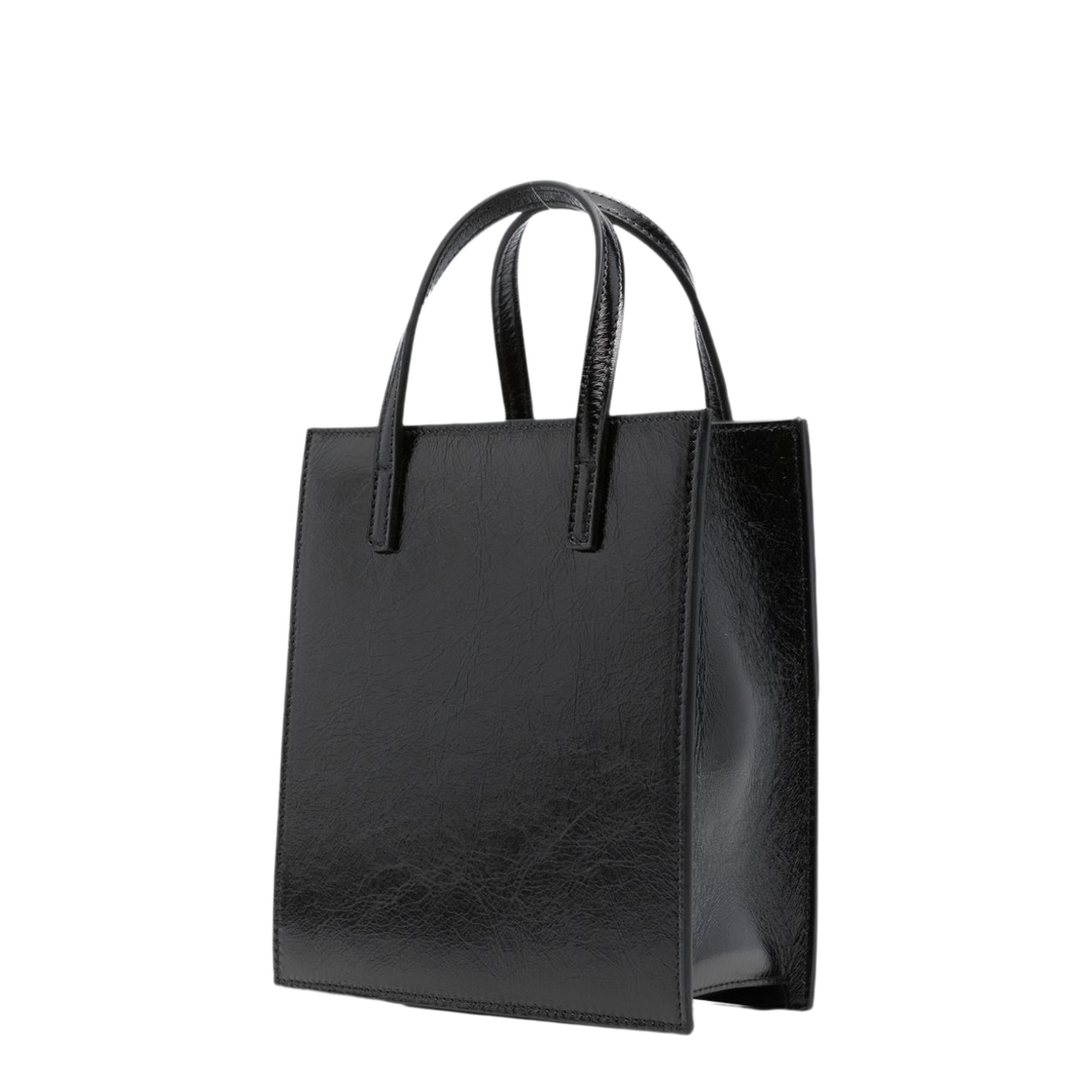 Medium Calf Leather Bag - Black - Image 2