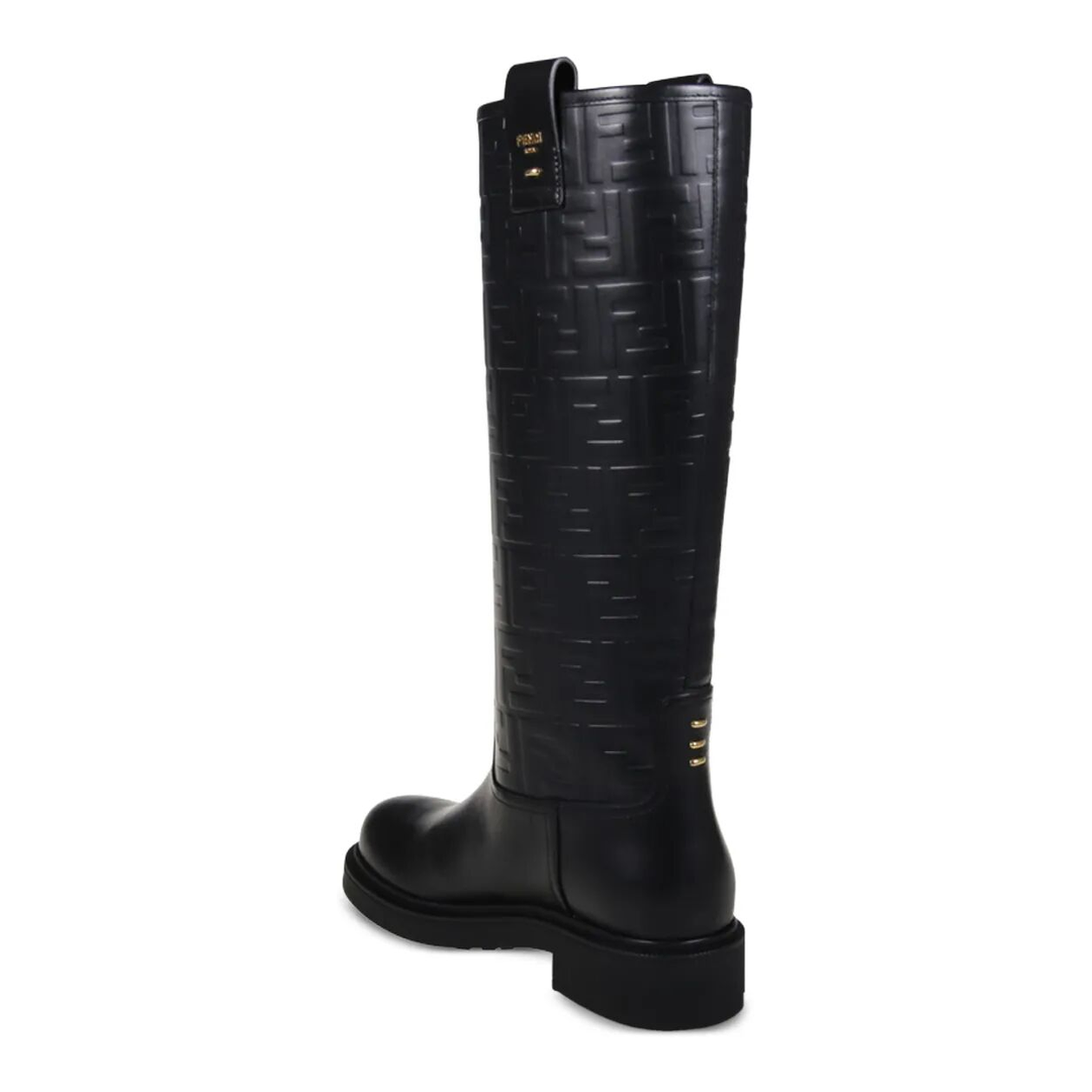 Filo Stamped FF Motif High Boots - Image 2