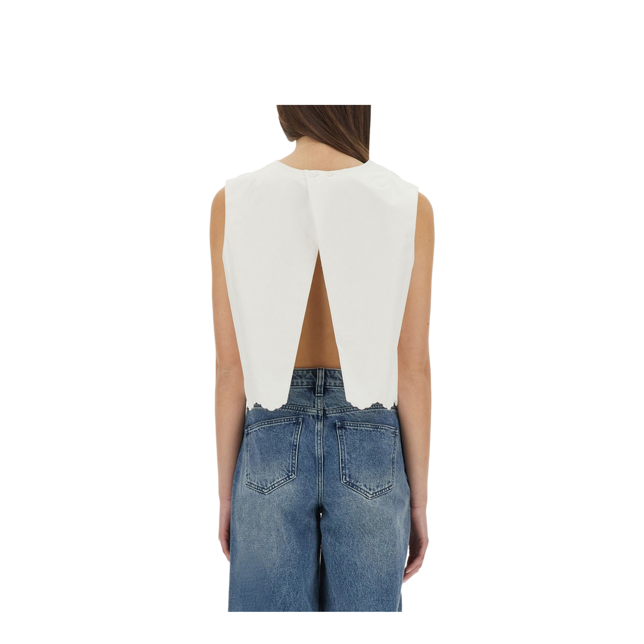 Short Poplin Top - Image 3
