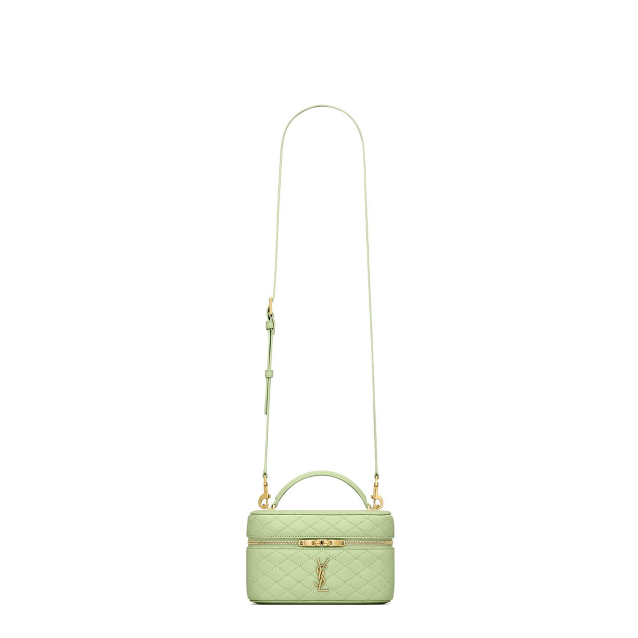 Gaby Small Lambskin Vanity Bag - Misty Jade - Image 1
