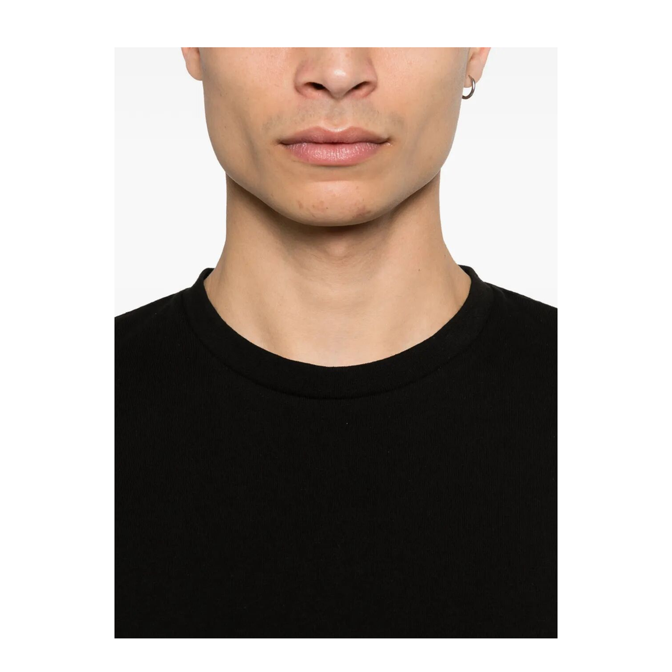 Crewneck Cotton T-Shirt - Image 5